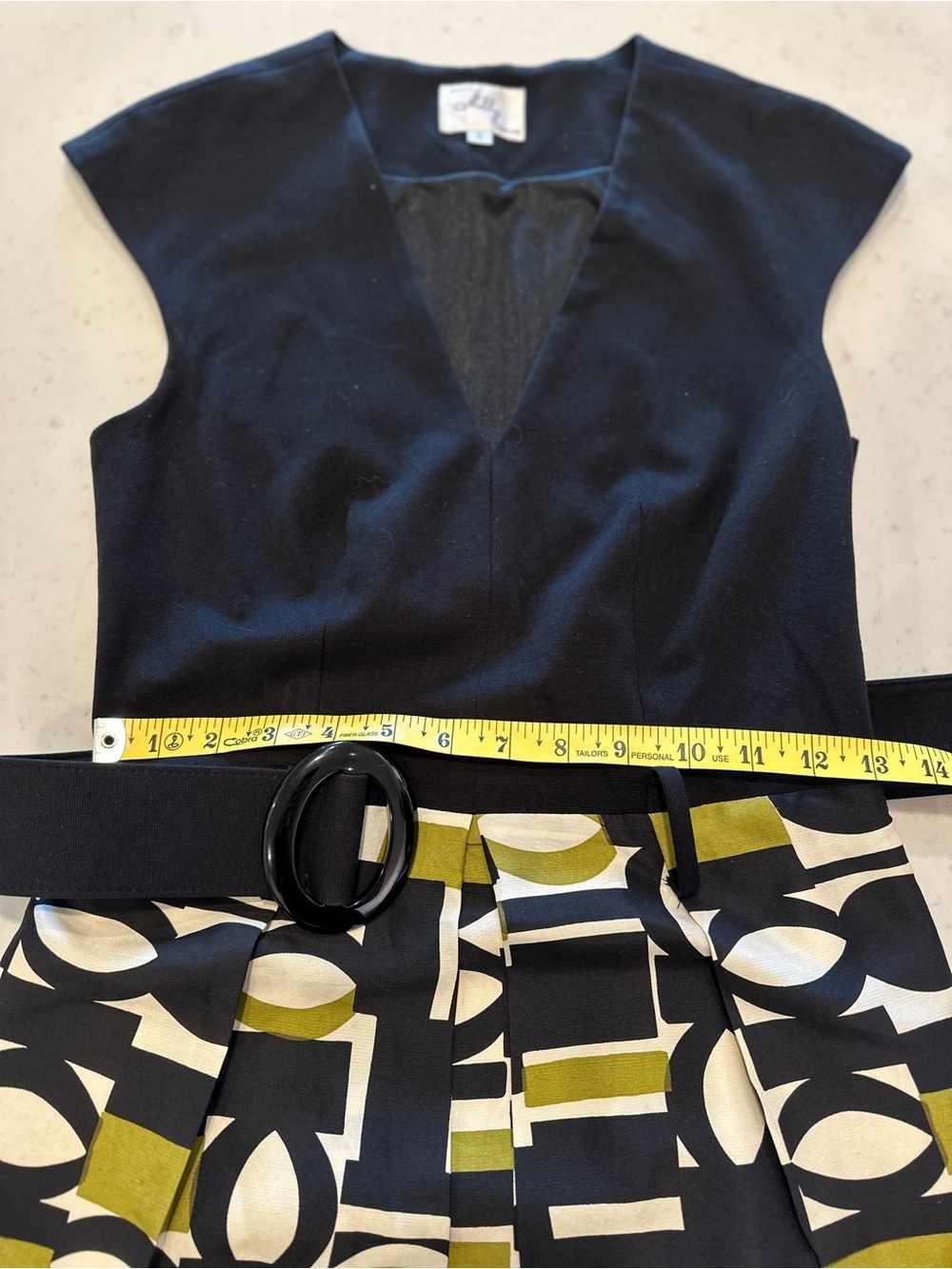 Milly Silk Cocktail Dress Size 2 Belted Mini Designer Office Luxury Sleeveless - Picture 8 of 9